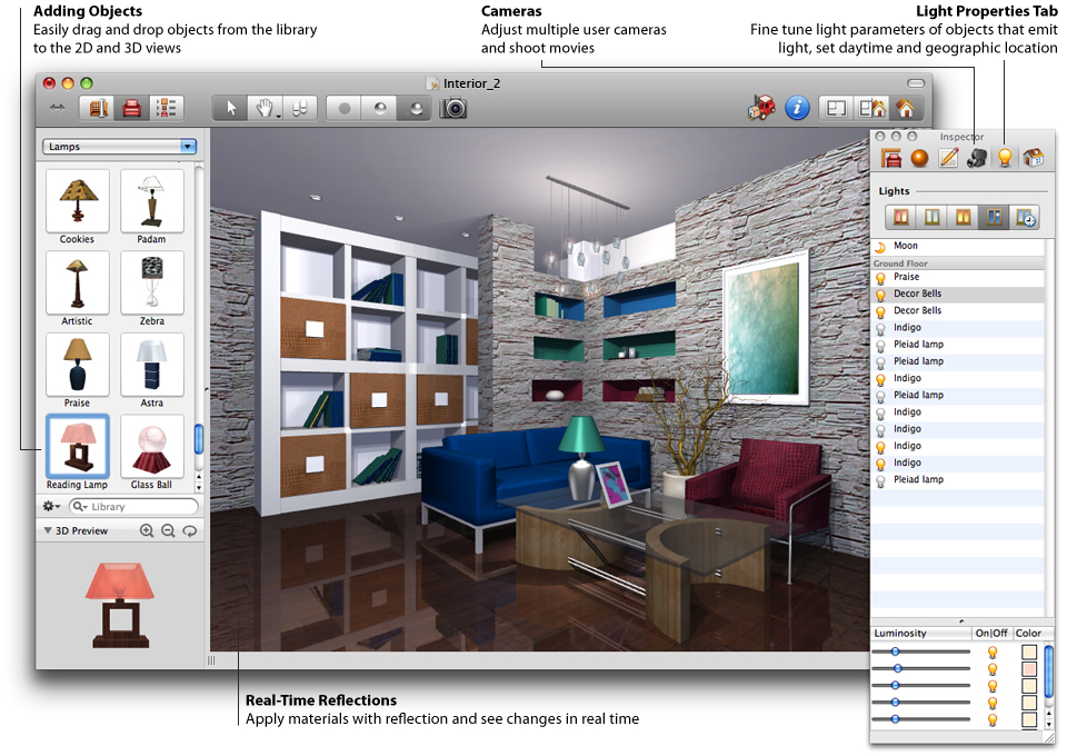 interior design for mac free download